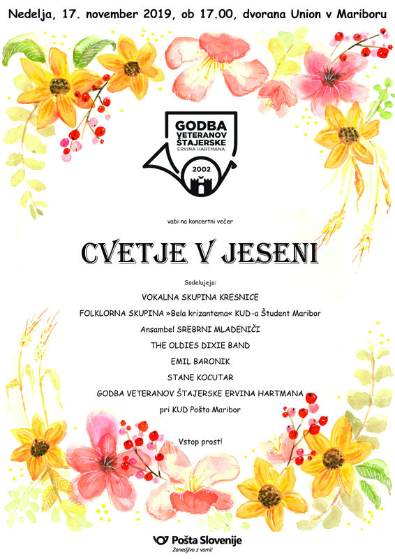 Cvetje v jeseni