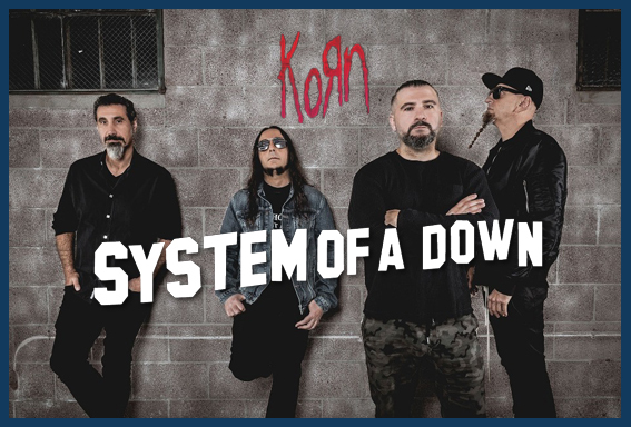 Prestavljeno: System of a Down・Korn