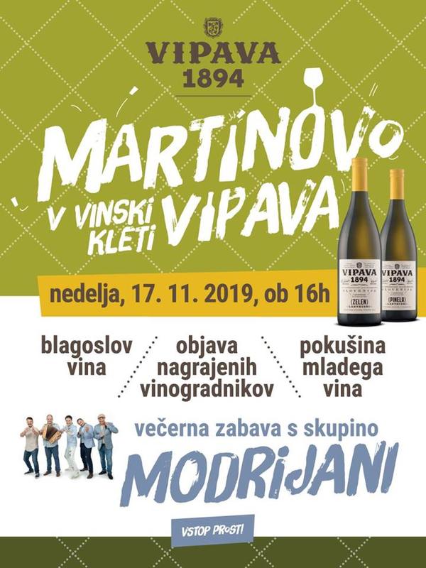 Veliko martinovanje ob 125 obletnici kleti Vipava