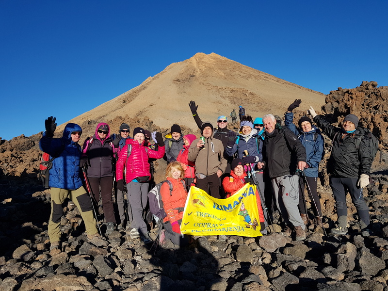 Treking Tenerife in vzpon na Pico del Teide 3718 m