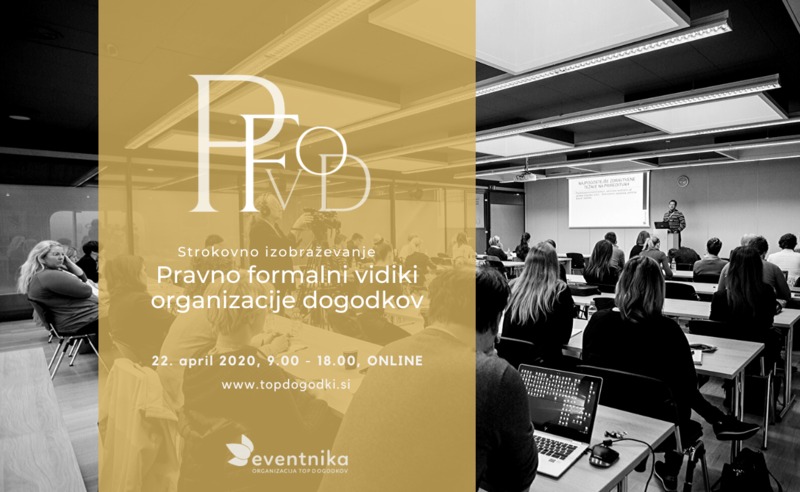 Pravno formalni vidiki organizacije dogodkov