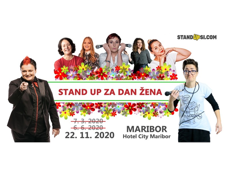 Stand up za dan žena (MB) - Nov datum!