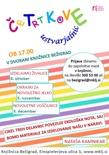 ODPOVEDANO Izdelaj okraske za novoletno smrečico