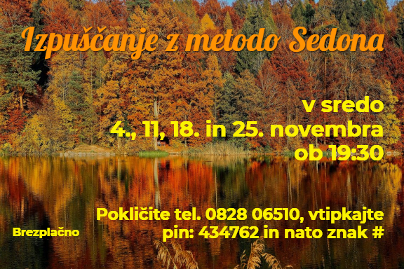 Izpuščanje z metodo Sedona